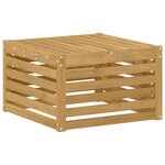 vidaXL Ensemble de canapés d'extérieur 6 pc Blanc Bois d'Acacia Massif