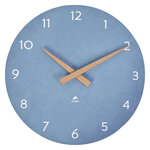 Horloge murale scandy ø 30 cm - à quartz - bleu - alba
