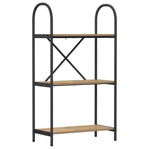 vidaXL Étagère Chêne artisanal 60 x 30 x 109 cm Bois d'ingénierie