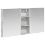 vidaXL Ensemble de Meubles de Salle de Bain 3 Pièces 130 x 14 5 x 70 cm