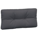 vidaXL Coussins de palette 5 Pièces anthracite tissu