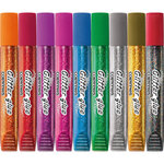 Colles à paillettes - Tubes de colles pailletées brillant - 9 couleurs - Maped Color'Peps