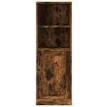 vidaXL Buffet haut chêne fumé 36x35 5x103 5 cm bois d'ingénierie