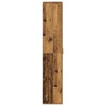 vidaXL Highboard Bois Ancien 60 x 35 x 180 cm Bois d'ingénierie