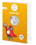 Monnaie de 10€ en argent - Mascotte - Jeux Olympiques 2024 Basketball - Millésime 2023