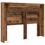 vidaXL Cabinet de Tête de Lit Bois ancien Bois d'ingénierie