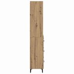 vidaXL Haut Armoire avec tiroir Chêne artisanal 69 5 x 34 x 180 cm