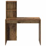 vidaXL Bureau Bois ancien 102 x 50 x 124 cm Bois d'ingénierie