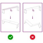 vidaXL Étagère murale 180x40x(2-6) cm bois de chêne massif non traité