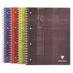 Cahier spirale clairefontaine bind'o block a4+ 22 5 x 29 7 cm perforé - petits carreaux - 240 pages
