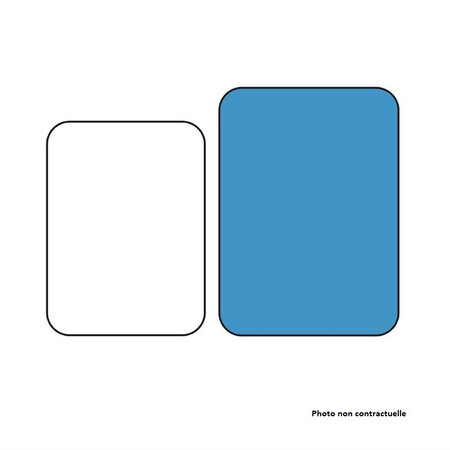 Plateau antidérapant surface grainée l 430 à 460 mm - cambro -  - stratifié 430x330xmm