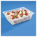 Barquette plastique fond cannelé caissipack 700 cc (lot de 700)