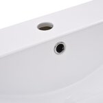 Vidaxl ensemble de meubles de salle de bain gris béton aggloméré