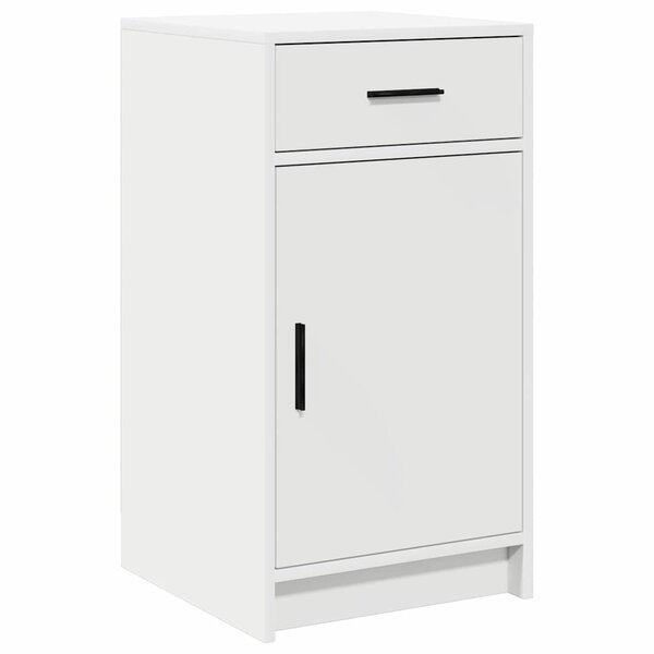 vidaXL Buffet Blanc 40 x 40.5 x 75 cm Bois d'ingénierie
