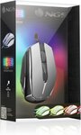 Souris filaire ngs ice rgb (argent)