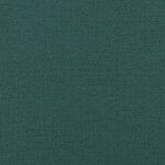 vidaXL Canapé 2 places Vert foncé 120 cm Tissu