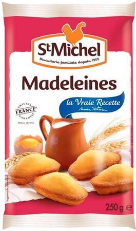 St Michel Madeleines aux Oeufs Frais 250g (lot de 3)