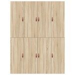 vidaXL Cadre de lit Chêne sonoma 200 x 160 x 31 5 cm Bois d'ingénierie
