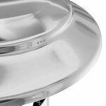 vidaXL Housse de pluie pour cheminée Argent 25 x 25 x 20 cm