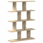 vidaXL Étagère cube murale 12 compartiments chêne sonoma