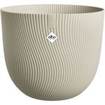 Pot de fleurs Sereh Rond 47 - Beige Ø 47 x hauteur 40 cm 100  recyclé