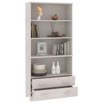 vidaXL Buffet HAMAR Bois massif de pin Blanc