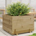 vidaXL Jardinière 70x70x49 5 cm bois de pin imprégné
