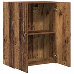 vidaXL Cabinet de Bureau Bois ancien 60 x 32 x 77.5 Bois d'ingénierie
