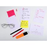 ETUI de 100 Fiches BRISTOL 105x148 mm 5X5 Blanc EXACOMPTA