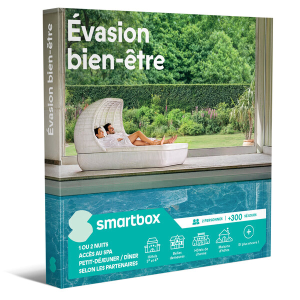 SMARTBOX - Coffret Cadeau Évasion bien-être -  Séjour
