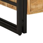Table de chevet vidaXL 40x40x59 cm en bois de manguier massif