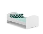Lit simple 140x70 cm blanc