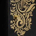 vidaXL Table basse Noir 100 x 54 x 40 cm Bois de mangue massif