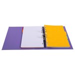 Classeur à levier PVC A4 dos de 70mm. - Violine x 10 EXACOMPTA