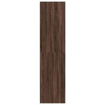 vidaXL Garde-robe chêne marron 100x50x200 cm bois d'ingénierie