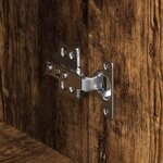 vidaXL Buffet Chêne fumé 120 x 36 x 69 cm Bois d'ingénierie