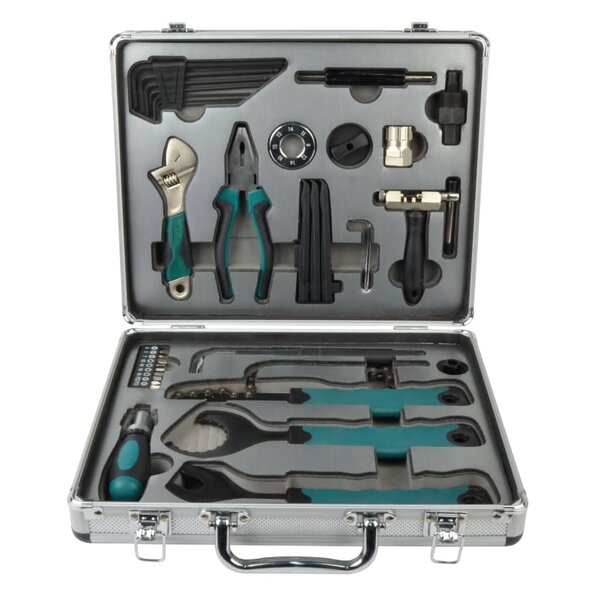 Brüder Mannesmann Ensemble d'outils de vélo 33 Pièces