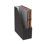 Porte-revues Officebyme Dos 100mm - Noir - X 2 - Exacompta