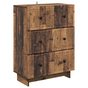 vidaXL Armoire à tiroirs 66 x 34 5 x 90 cm Bois d'ingénierie