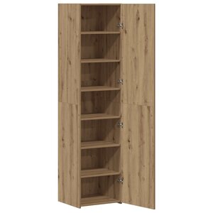 vidaXL Haut Armoire 2 Pièces Chêne artisanal 45 x 42 5 x 185 cm