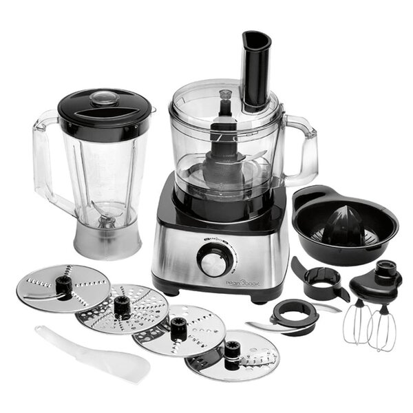 Proficook robot de cuisine 1200 w argenté pc-km 1063
