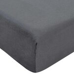 vidaXL Coussin d’assise Gris 40 x 40 x 10 cm