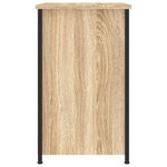 vidaXL Tables de chevet 2 Pièces chêne sonoma 40x36x60 cm bois ingénierie