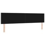 Tête de lit LED vidaXL Design Simple Gris Foncé 100 cm en Velours Côtelé