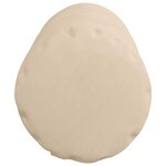 vidaXL Coussins d'accent 2 Pièces Crème Ø 25 x 70 cm Tissu en microfibre