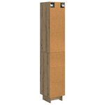 vidaXL Ensemble de Meubles 2 Pièces Chêne artisanal 34 5 x 33 x 90 cm