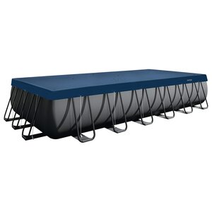 INTEX Couverture de piscine 732 x 366 cm Rectangulaire PVC PET