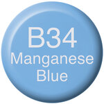 Recharge Encre marqueur Copic Ink B34 Manganese Blue