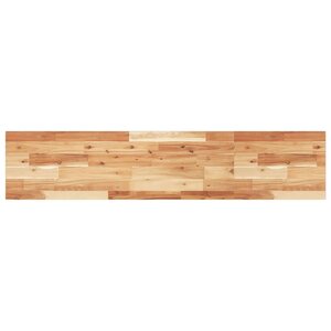vidaXL Dessus de table rectangulaire 140x30x2 cm bois massif d'acacia