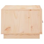 vidaXL Table basse 80x50x35 cm Bois massif de pin